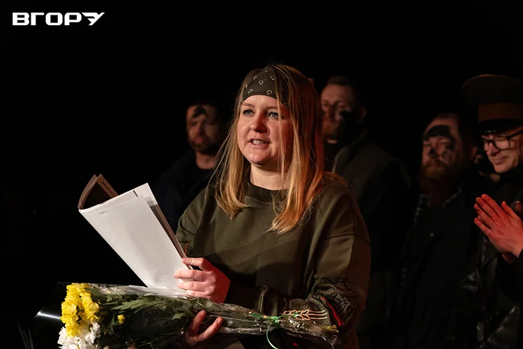 Альона Мовчан, керівниця літературно-драматургічної частини Херсонського обласного академічного музично-драматичного театру імені Миколи Куліша. Фото Олександра Андрющенка/"Вгору"