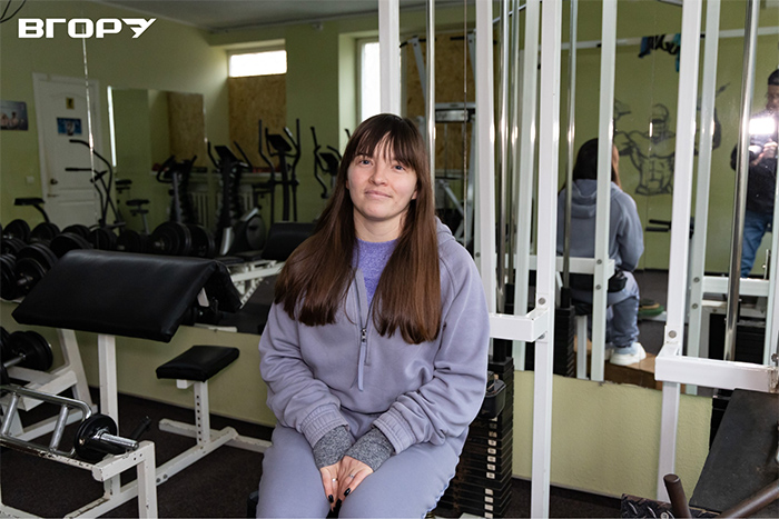 Тренерка-викладачка з фізичної культури та спорту Ганна Штучка. Фото Олександра Андрющенка / ”Вгору”