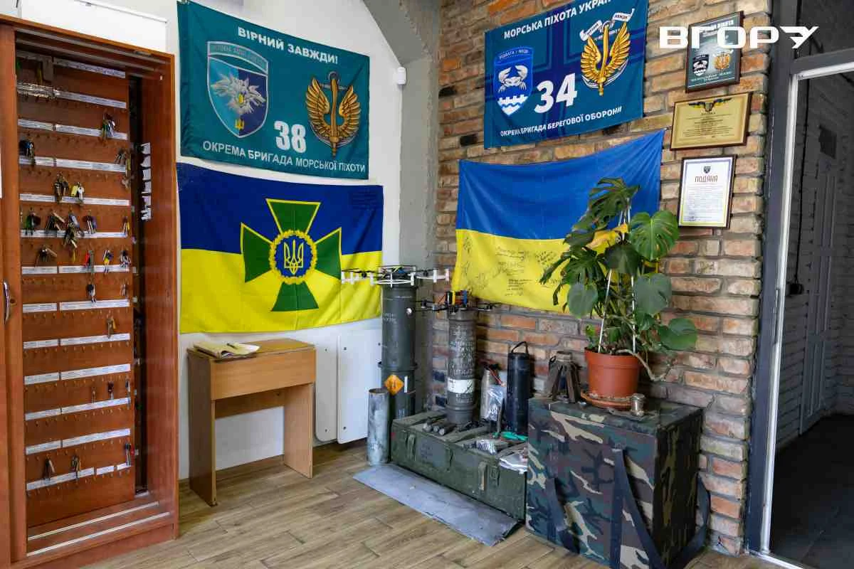 Куточок вдячності від військових в офісі &ldquo;Київстар&rdquo; в Херсоні