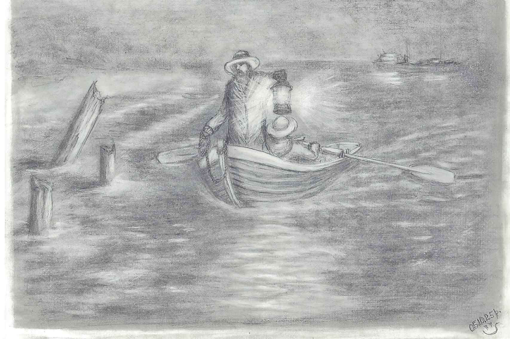 Малюнки Сергія Офіцерова, архів родини