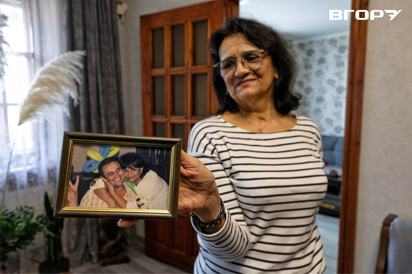 Мати Сергія Офіцерова Олена. Фото Олександра Андрющенка  / ”Вгору”