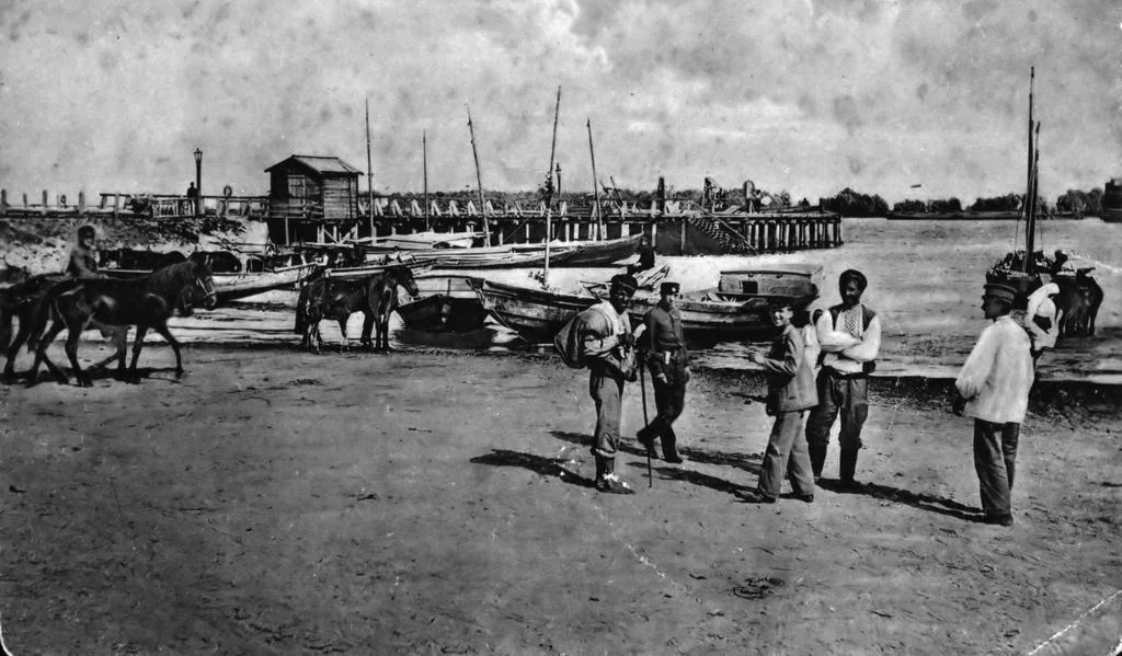 Міська пристань в Херсоні на початку 20 століття