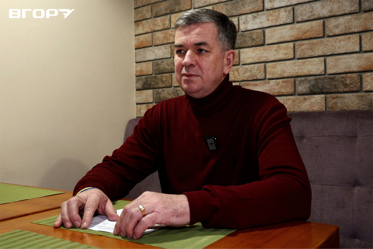 Перший заступник начальника ХМВА Михайло Линецький. Фото Олександра Андрющенка / &rdquo;Вгору&rdquo;