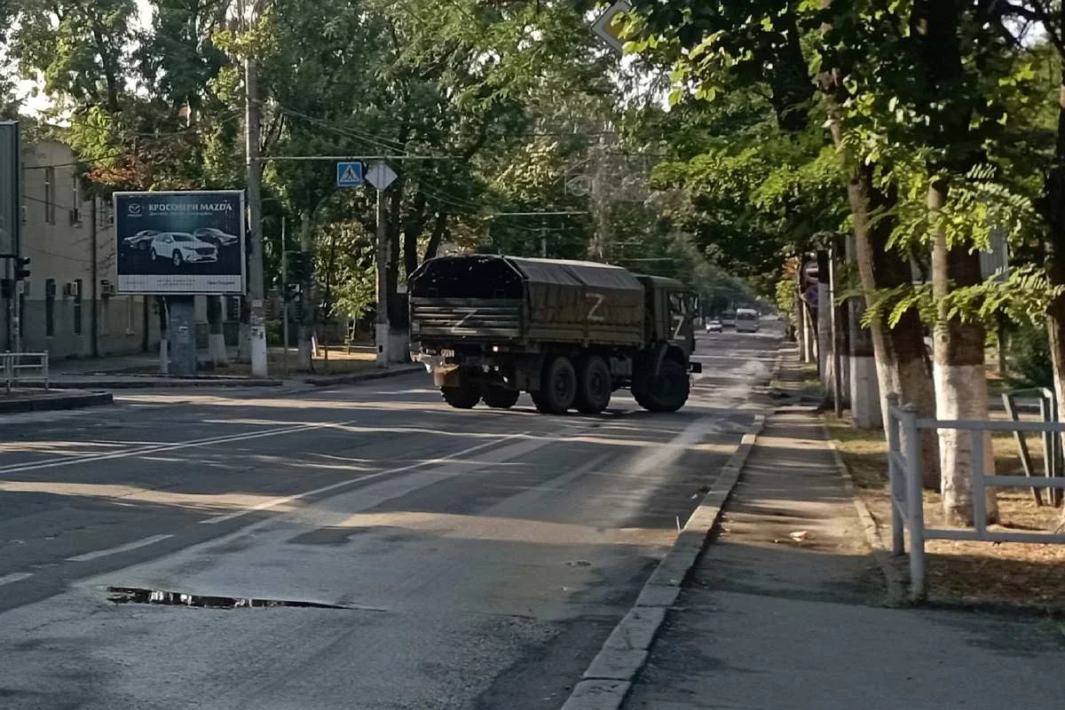 На вулицях окупованого Херсона. Липень 2022 року