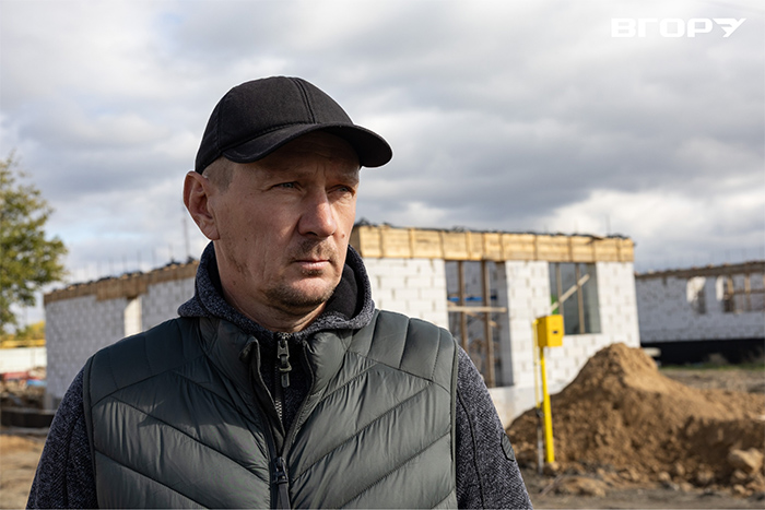 Заступник начальника Служби відновлення Херсонської області Олександр Руснак. Фото Олександра Андрющенка / &rdquo;Вгору&rdquo;