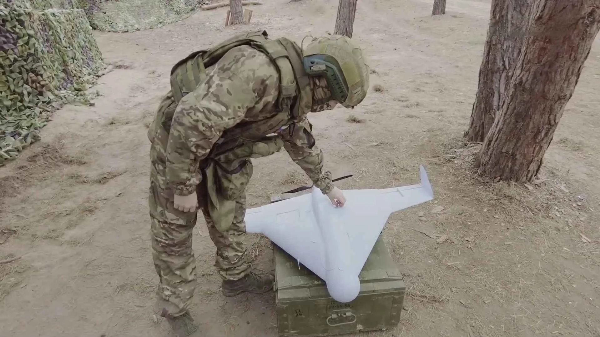 Російський військовий підрозділу безпілотних систем