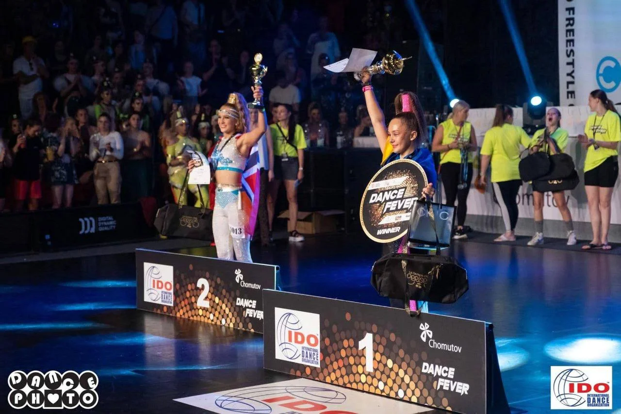 Софія Олефиренко, яка посіла 1 місце