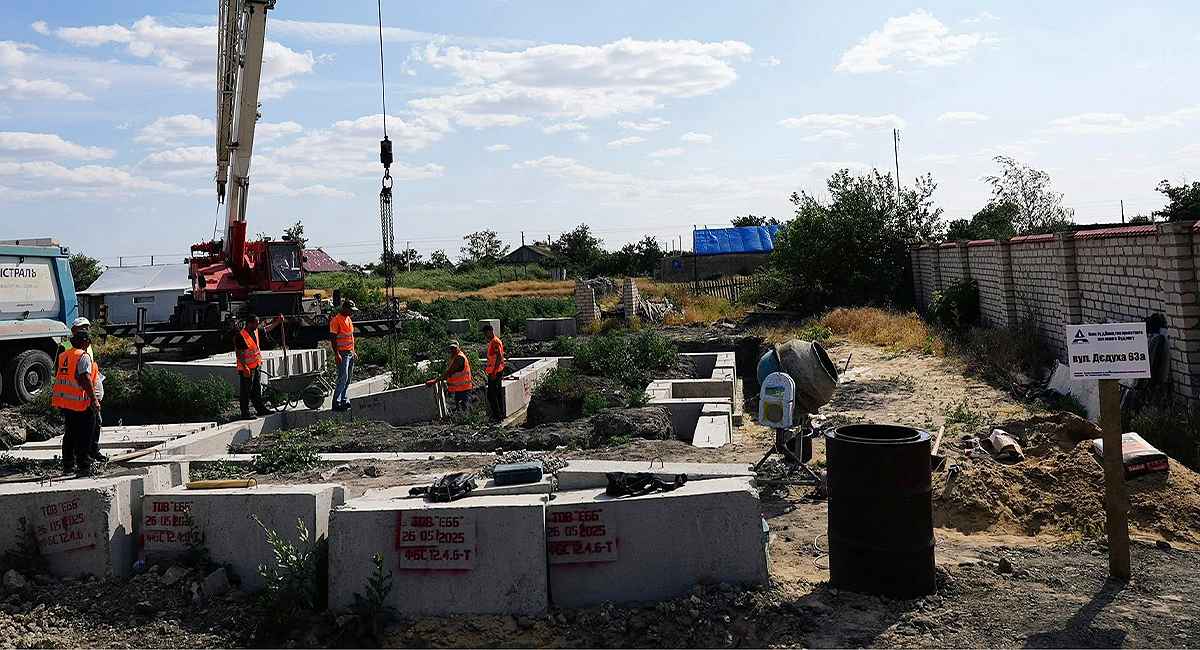 Будівельні роботи в пост-Покровському