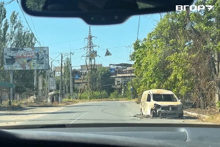 Здійснення евакуації з “червоної зони” Херсона. Фото Олени Гнітецької / "Вгору"