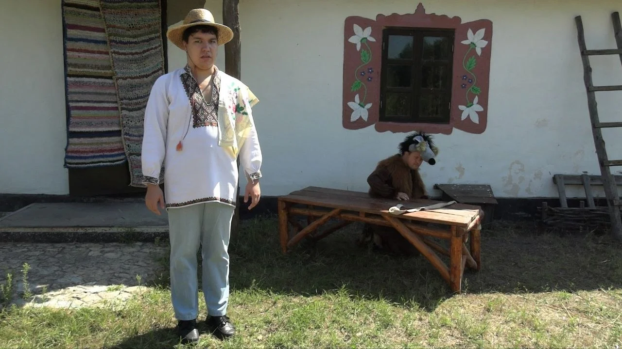 Вистава театру &ldquo;Звичайна роль &ndash; особливий актор&rdquo;. Кадр із відео Миколи Дудніка&nbsp;