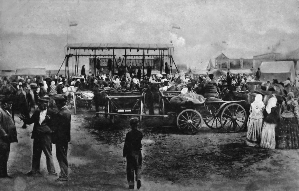 Ярмаркова площа в Херсоні на початку 20 століття