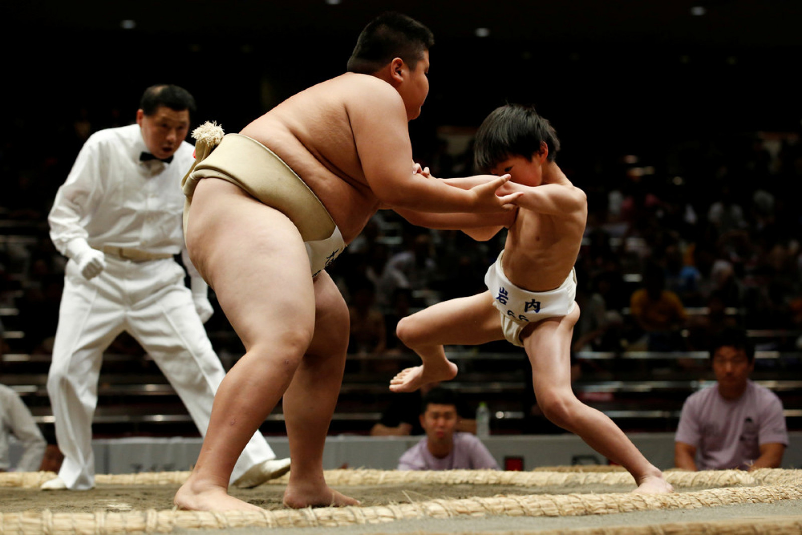 Дитячий турнір сумо в Токіо, Японія 30 липня 2017 року. (Photo by Kim Kyung-Hoon / Reuters)